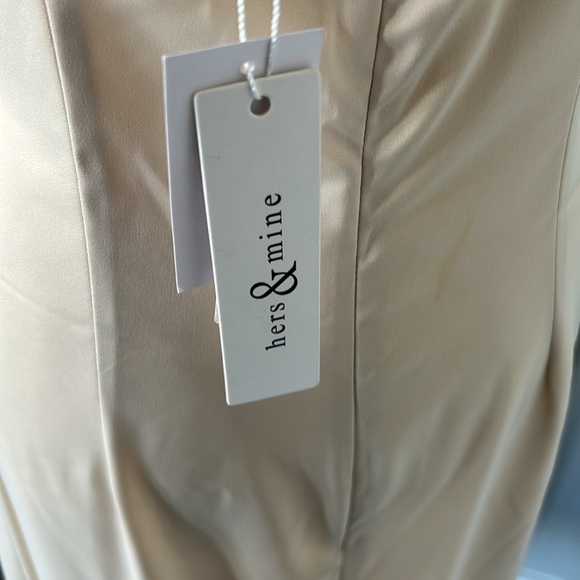 Hers & Mine Marsielle Dress Taupe - Picture 3 of 4